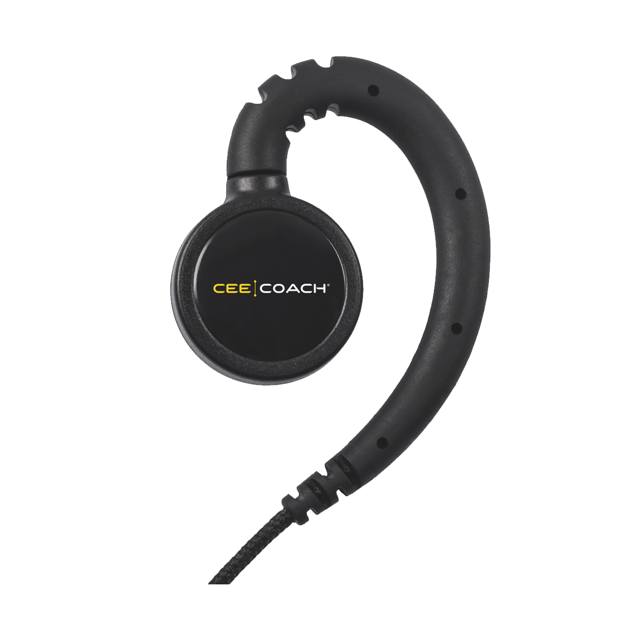 CEECOACH Kabel-Headset (Mono) – Komfortables Headset mit Ohrbügel