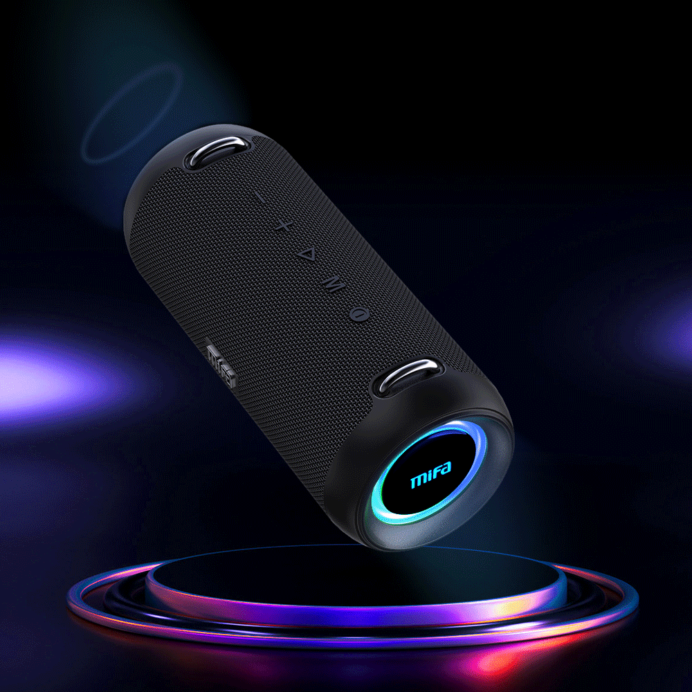 MIFA A90 Bluetooth-Lautsprecher – 60 W, 360°-Sound, wasserdicht