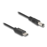 USB-C - DC plug kabel | 5,5 x 2,1mm | max. 5V/1,5A (7,5W) |  1 meter